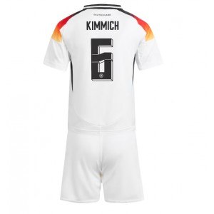 Fotbalové Dres Německo Joshua Kimmich #6 Dětské Domácí Oblečení ME 2024 Krátký Rukáv (+ trenýrky)